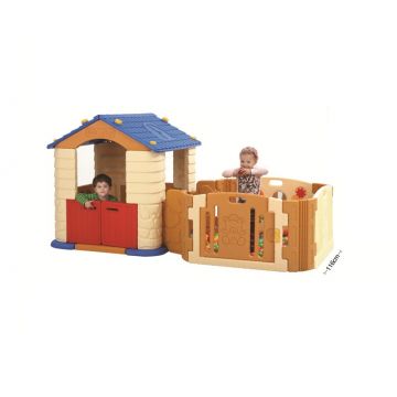 Casuta cu spatiu joaca copii Edu Play