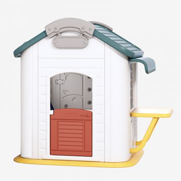 Casuta pentru copii Nichiduta cu leagan si tobogan Toy House