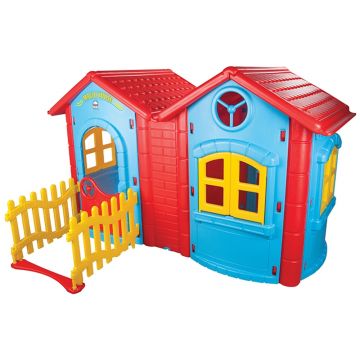 Casuta pentru copii Pilsan Magic Twin House Blue