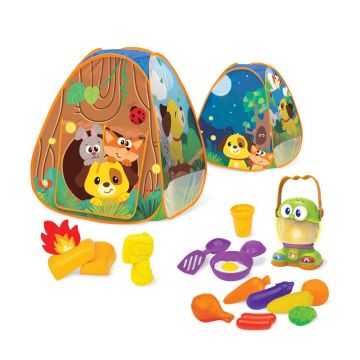 Cort cu accesorii de camping Winfun