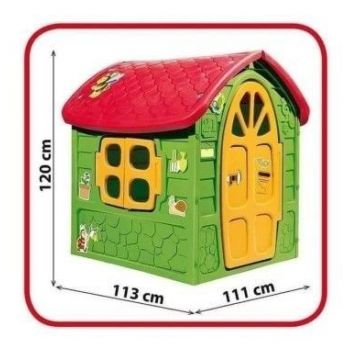 Casuta de joaca mare Dohany pentru copii roz