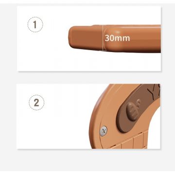 Casuta de joaca pentru copii Nichiduta Garden Brown Bakery, iluminata, intrare eleganta cu perdelele, constructie robusta, margini rotunjite, dimensiune 115 x 92 x 98 cm